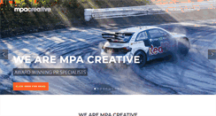 Desktop Screenshot of mpacreative.com